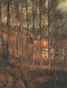 Día Gris, Orillas Del Oise — Camille Pissarro
