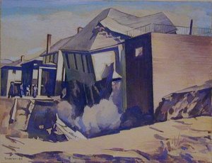 Catastrophe -1 — Charles Rettew Sheeler Junior