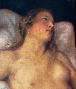 Duna Con Una Balia (dettaglio) — Tiziano Vecellio