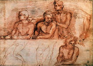 Ultima Cena (studio) — Andrea Del Sarto