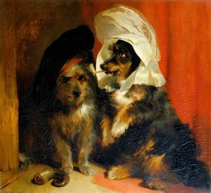 Comical Dogs — Sir Edwin Henry Landseer