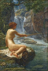 Fishing, The Nymph Of The Stream — Sir Edward John Poynter
