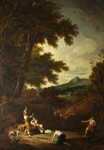 Classical Landscape With Diana And Actaeon — Sir Augustus Wall Callcott