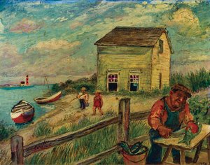 On Long Island, Summer — David Davidovich Burliuk
