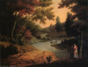 View On The Wissahickon — 詹姆斯·皮尔