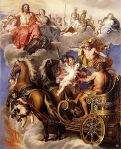 Story Of Hercules - The Apotheosis Of Hercules — Noel Nicolas Coypel