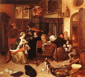 La Familia Disoluta — Jan Havickszoon Steen