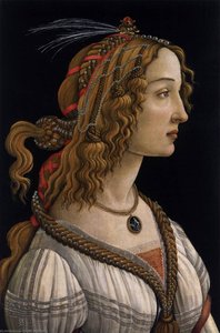 Portrait Of A Young Woman — Sandro Botticelli