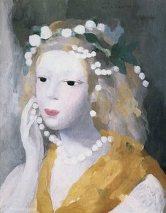 Femme Au Collier (1935) — Marie Laurencin