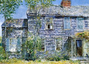 East Hampton, L.i. (también Conocido Como Casa Vieja Mumford) — Frederick Childe Hassam
