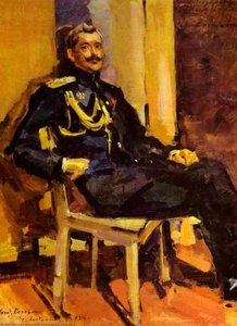 Portrait Of An Officer — Konstantin Alexeievitch Korovin