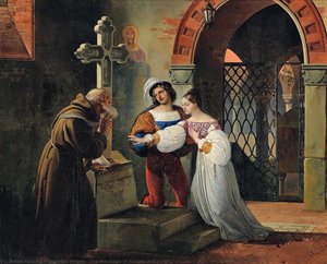 The Marriage Of Romeo And Juliet — Francesco Hayez