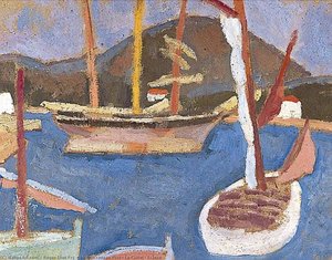 Mediterranean Port, La Ciotat, France — Roger Eliot Fry