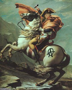 St Bernhard — Jacques-louis David
