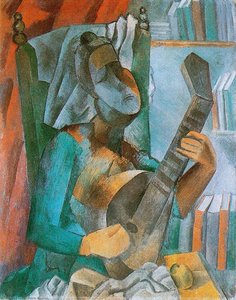 Woman With A Mandolin — Pablo Picasso