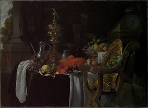 Still Life: A Banqueting Scene — Jan Davidszoon De Heem