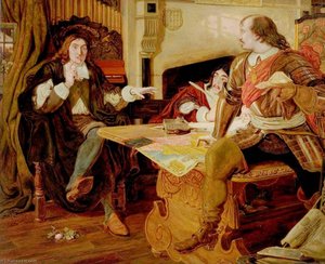 Cromwell And The Vaudois (cromwell, Protector Of The Protestants Of The Vaudois) — Ford Madox Brown