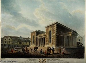 View Of The New Council House, Salisbury, — Edward Dayes