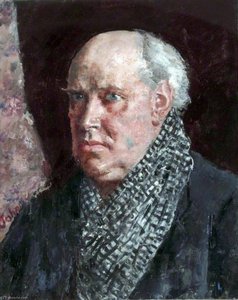 Sir Charles Herbert Reilly (1874–1948), Roscoe Chair Of Architecture, University Of Liverpool (1904–1933) — Augustus Edwin John