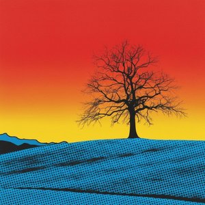 Crimson Resonance: Solitary Bloom — Jacques Villedieu
