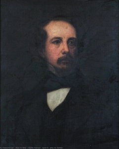 Charles Dickens, Aged 45 (after Ary Sheffer) — Harry M Allen
