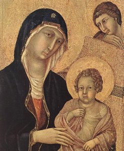 Maestá (detalle) — Duccio Di Buoninsegna