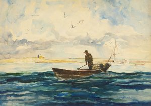 N The Boat — Andrew Newell Wyeth