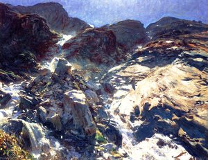 Glacier Streams — John Singer Sargent