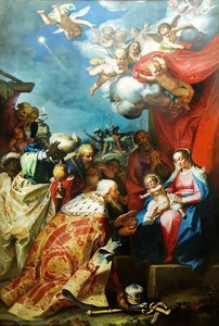 L'adoration Des Mages — Abraham Bloemaert