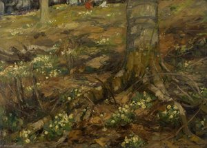 Woodland Scene — Thomas Bromley Blacklock