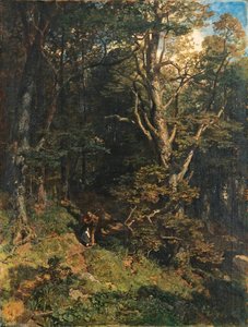 Der Kuss Im Wald (embrace In The Forest) — Emil Jacob Schindler