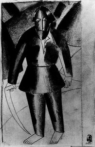 Der Mann Mit Dem Sensenhebel — Kasimir Sewerinowitsch Malewitsch
