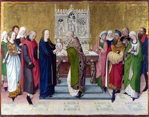 Presentation In The Temple — Master Of The Life Of The Virgin