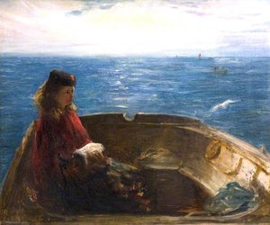 Girl In A Boat — George Paul Chalmers