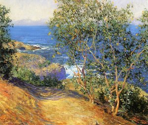 Indian Tobacco Trees, La Jolla, (1916) — Guy Rose