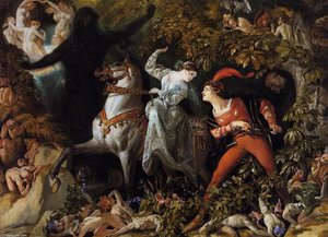 A Scene From 'undine' — Daniel Maclise