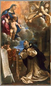 L'apparition De La Vierge Et De L'enfant Jésus À Saint Hyacinthe — 루도비코 카라치