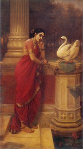 Damayanti Y Hamsam — Raja Ravi Varma