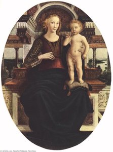 Mary With The Child — Piero Del Pollaiuolo