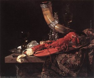 Still-life With Drinking-horn — Вилем Калф