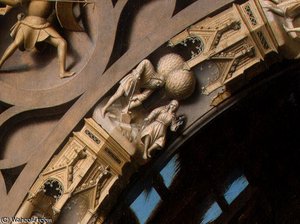 The Nativity,detalj 1, Ng Washington — Petrus Christus
