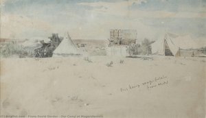 Our Camp At Magersfontein — Frans David Oerder
