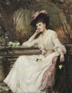The Honourable Elizabeth Evelyn Harbord (1860–1957), Lady Hastings — Archibald J Stuart Wortley