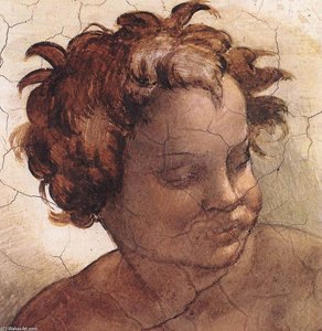 Joel (dettaglio) — Michelangelo Buonarroti