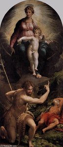The Vision Of St Jerome — Parmigianino