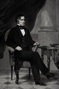 Portrait Of Franklin Pierce — Alonzo Chappel