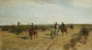 Insurgent Patrol (insurgent Picket) — Maksymilian Dionizy Gierymski