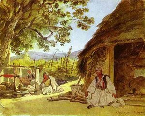 Greek Morning In Myraca — Karl Pavlovich Brulloff