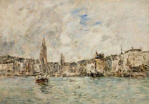 Le Port De Honfleur — Eugène Louis Boudin