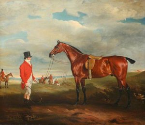 Thomas Strickland (1792–1835), And Horse In The Hunting Field — Sr John E Ferneley
